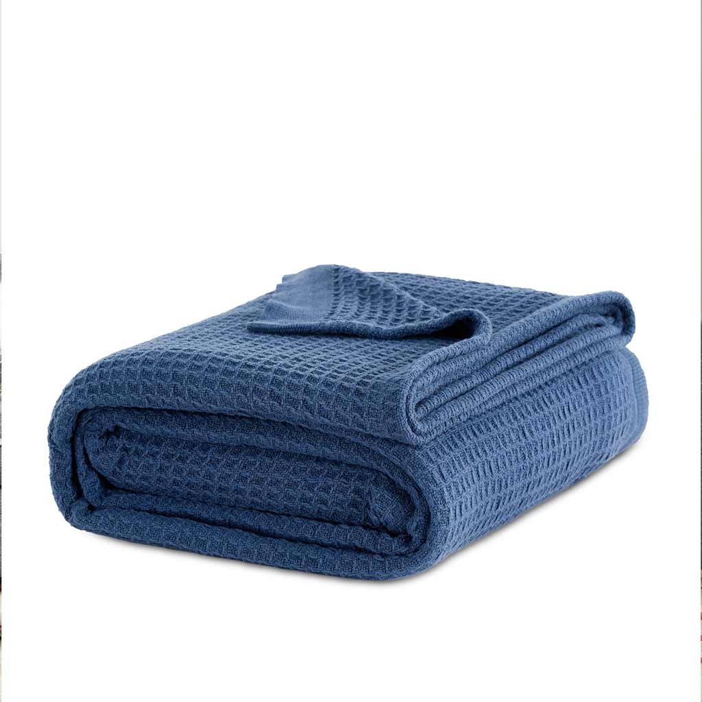 Bedsure 100% Cotton Thermal Blanket