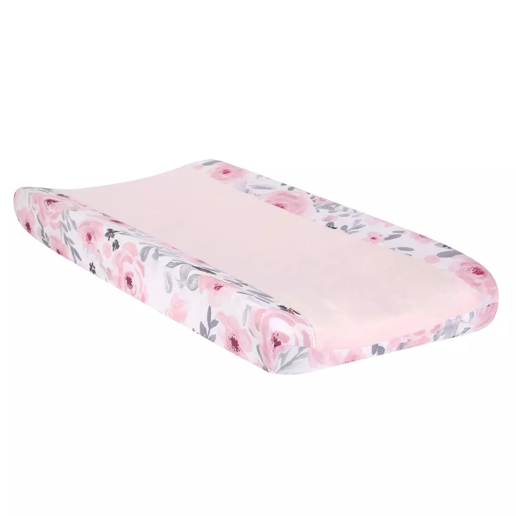 Bedtime Originals Blossom Floral Changing Pad Cover