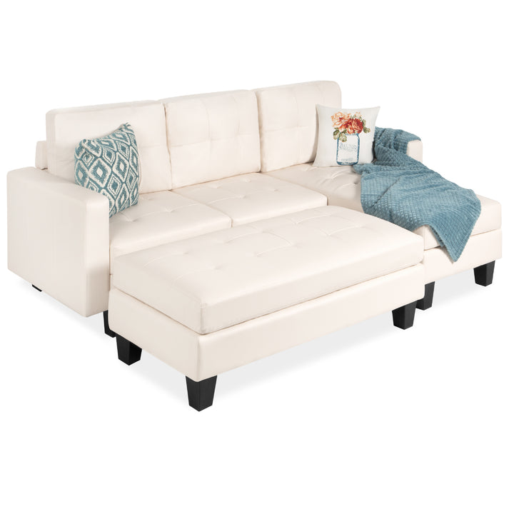 Best Choice Products 3-Seat L-Shaped Sectional Sofa