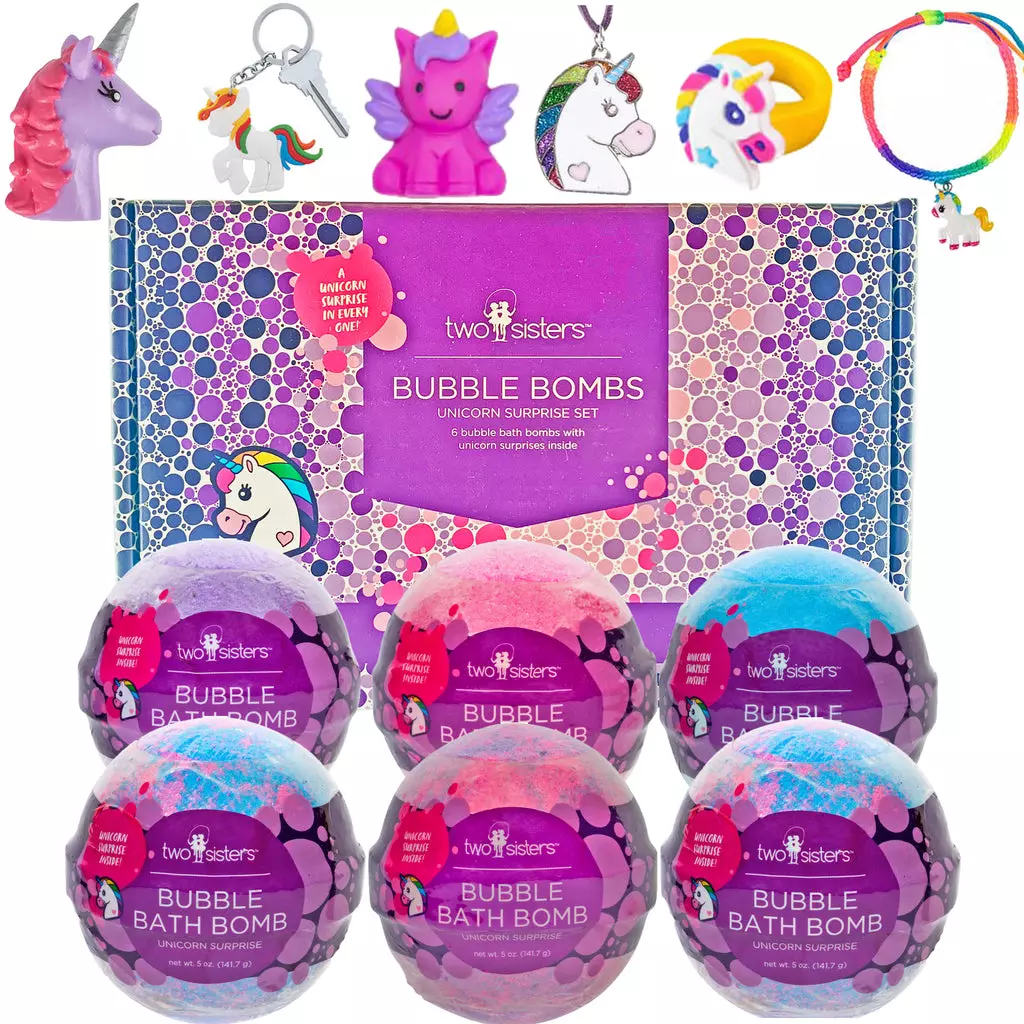 Best Fragrance: Two Sisters Spa Unicorn Bubble Bath Bombs