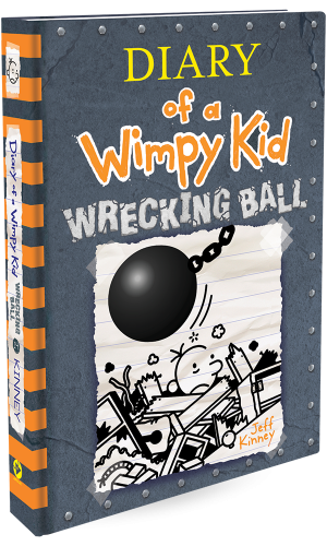 Best Overall:Diary of a Wimpy Kid: Wrecking Ball by Jeff Kinney
