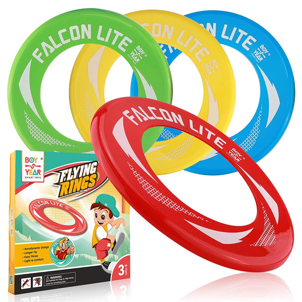 Boy-S-Year 4-Pack Falcon Lite Flying Disc