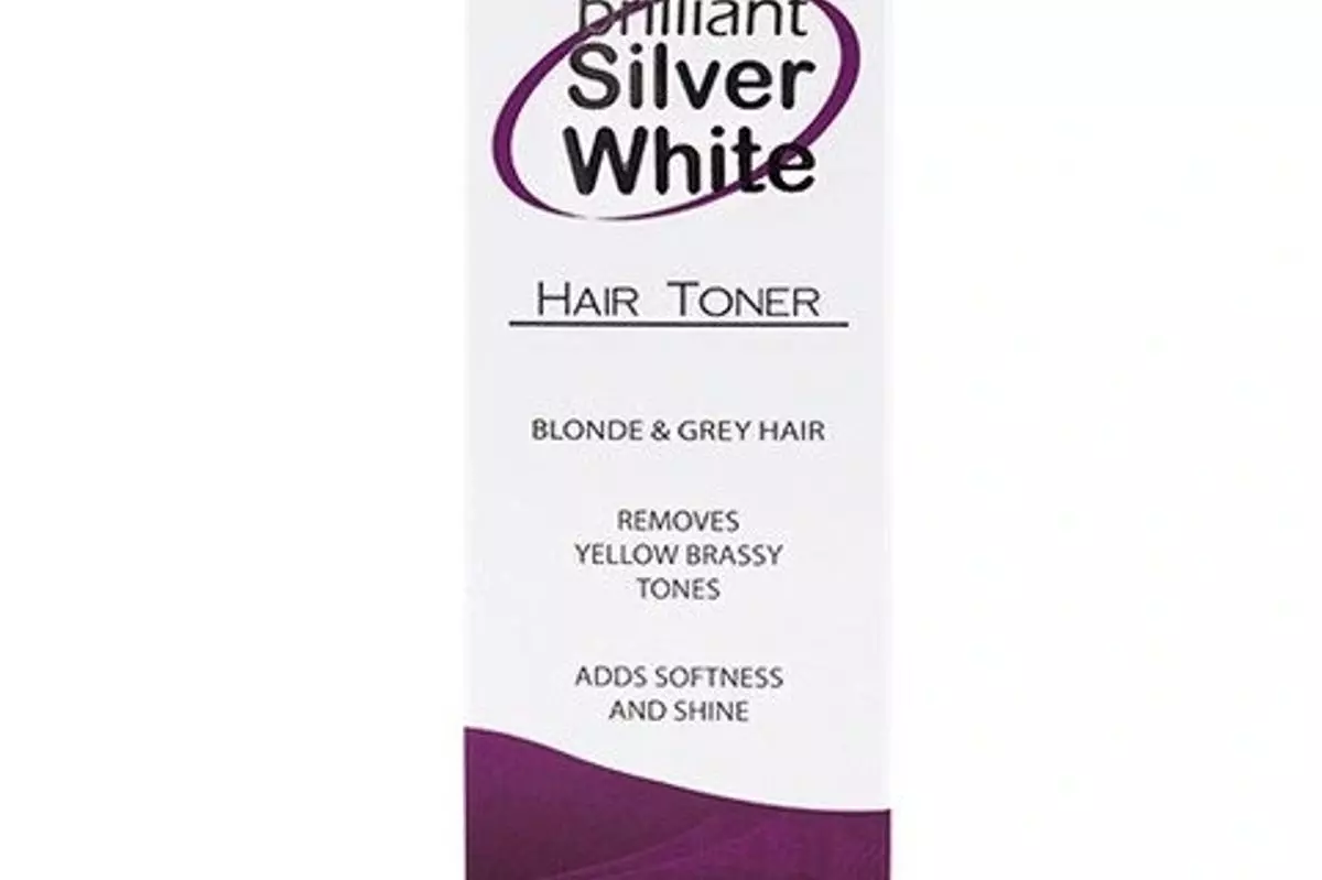 Brilliant Silver White Hair Toner Blonde & Grey Hair It Works Like Magic 15 Ml Bottle