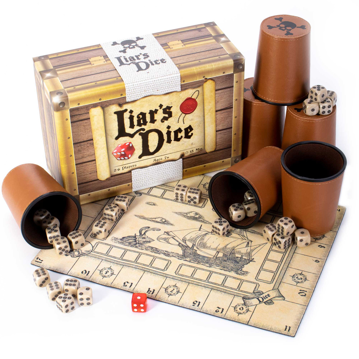 Brybelly Liar’s Dice Game Set