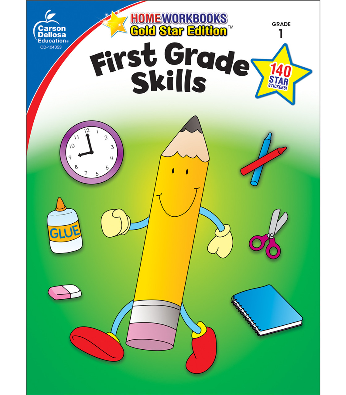 Carson Dellosa First Grade SkillsWorkbook
