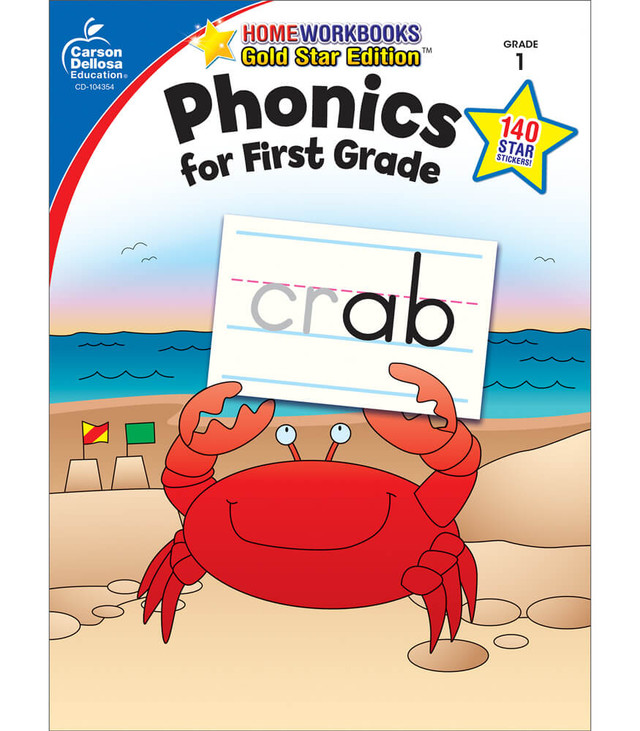 Carson Dellosa Phonics ForFirst Grade Workbook