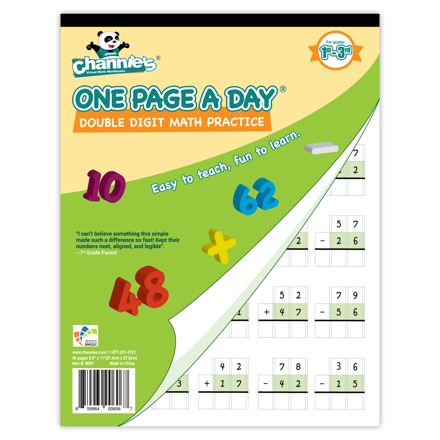 Channie’s One Page A Day Workbook