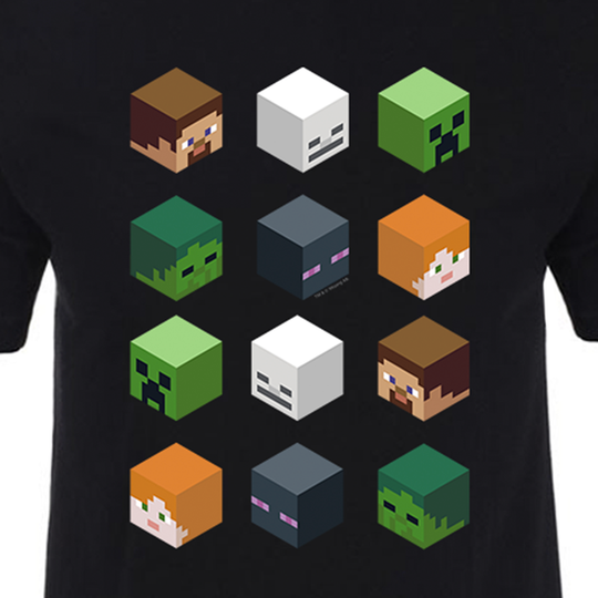 Character Boys’ Minecraft T-shirt