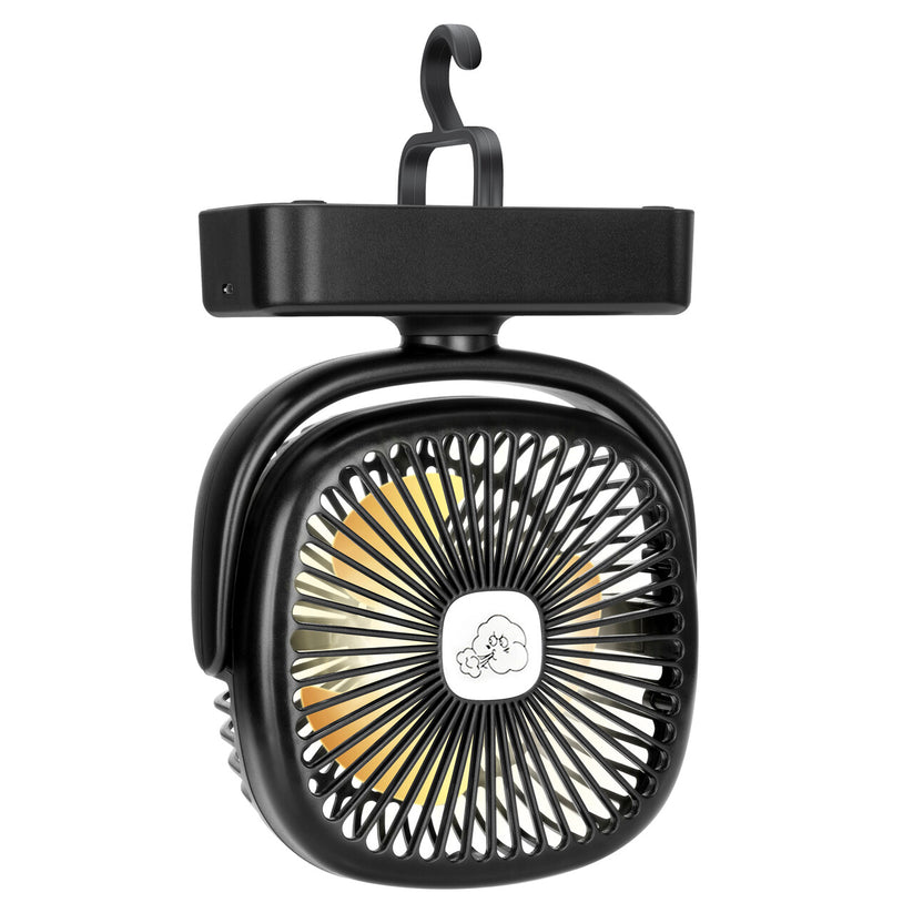 COMLIFE Portable LED Camping Lantern with Tent Fan