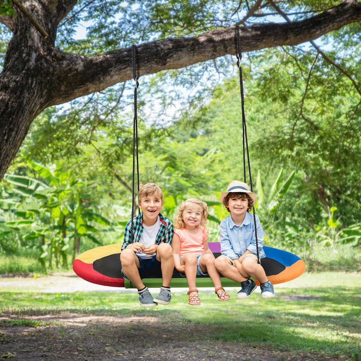 Costzon 60” Giant Oval Tree Swing