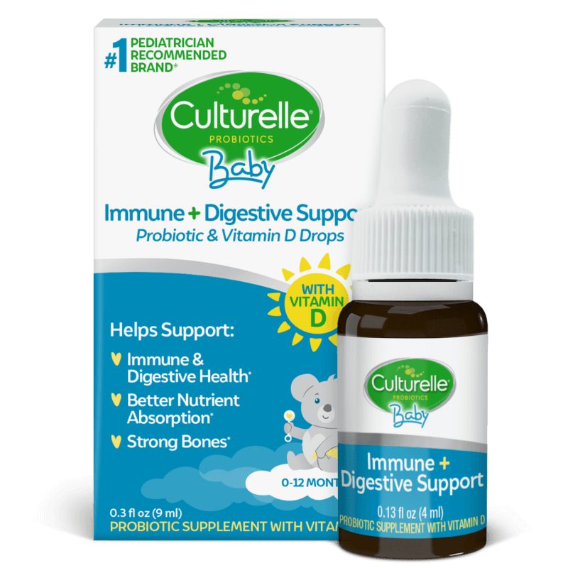 Culturelle Baby Immune + Digestive Probiotic & Vitamin D Drops