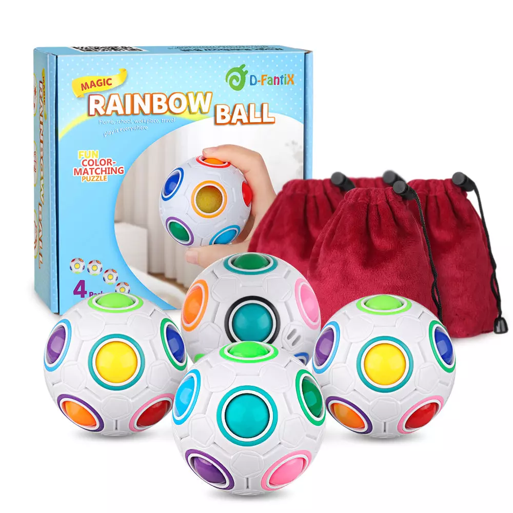 D-Fantix Store Rainbow Puzzle Ball