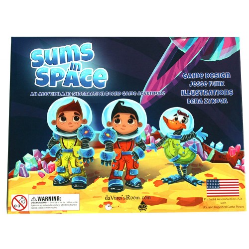 Da Vinci’s Room Sums In Space An Addition Subtraction Math Game