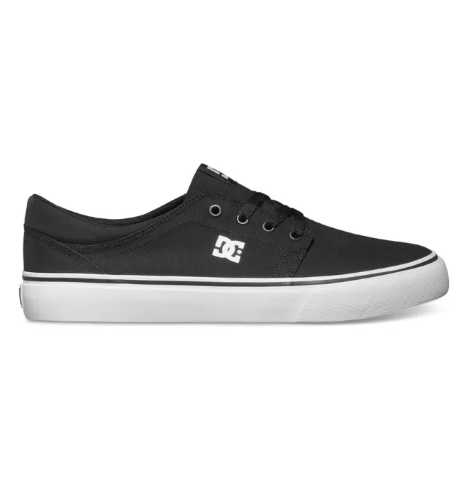 thumbnail image 2 of DC Women's Trase V Tx Se Skate Shoe | Waxed Canvas & Textile Upper With Hook-and-Loop Strap 2 of 5