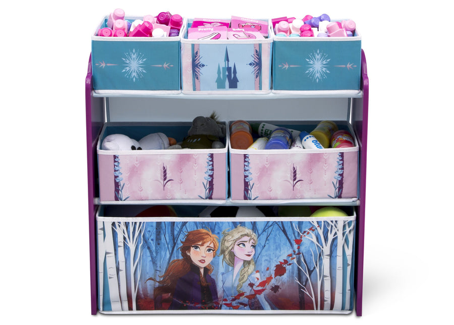 Delta Children Disney Frozen II 6-Bin Toy Storage Organizer