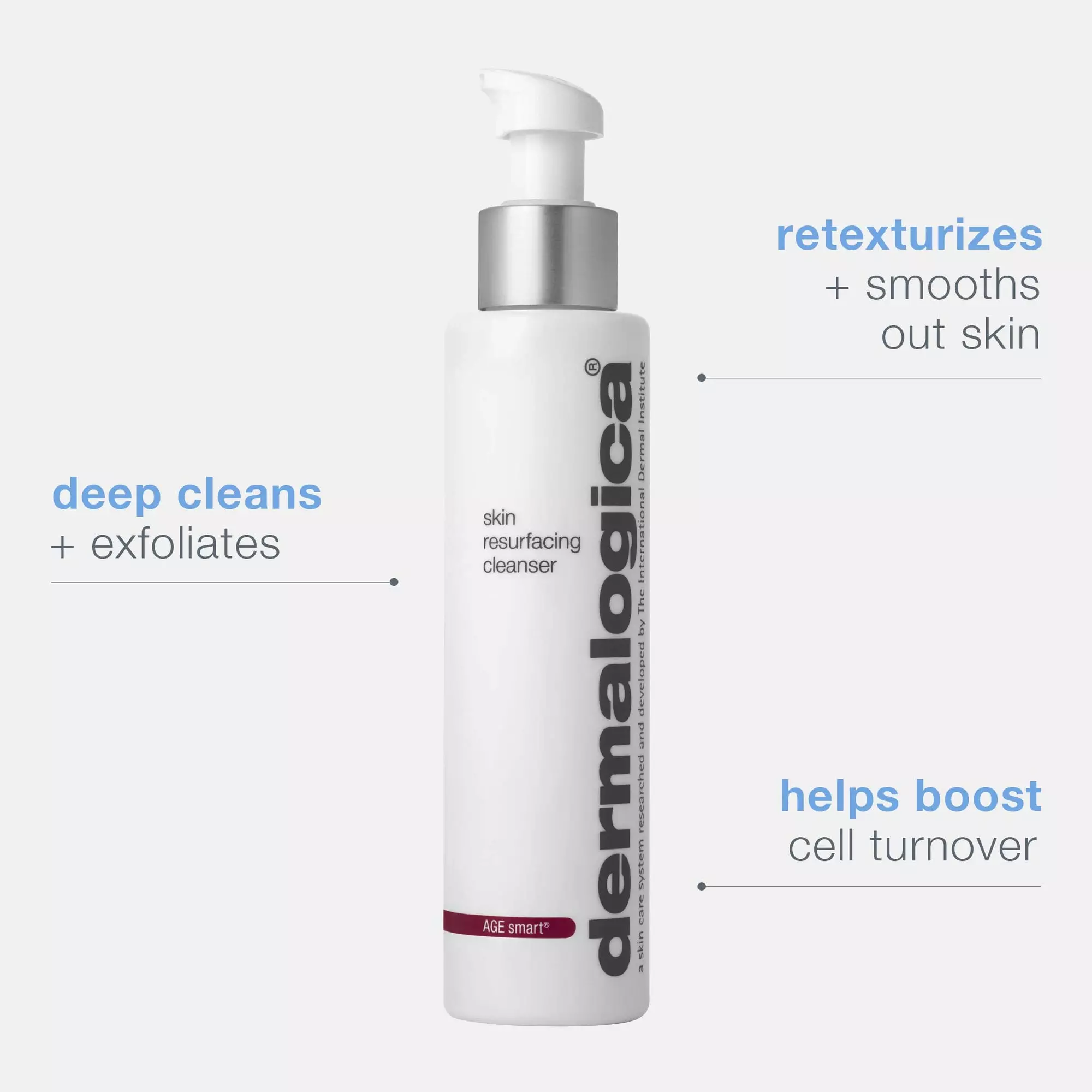 Dermalogica Skin Resurfacing Cleanser - Dual-Action Anti-Aging Exfoliating Face Wash and Cleanser - Smoothes Skin with Lactic Acid