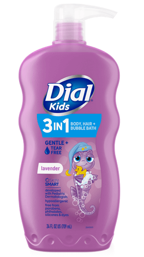 Dial Kids Lavender 3-in-1 Body+Hair+Bubble Bath