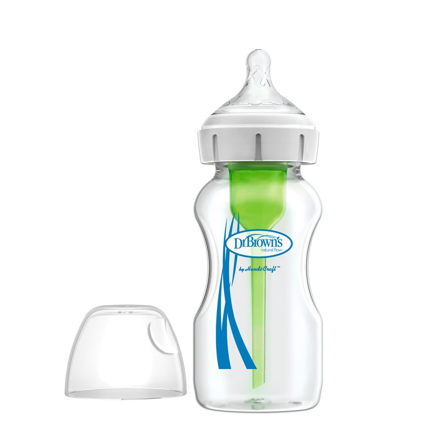 Dr. Brown’s Options Wide-Neck Glass Baby Bottles