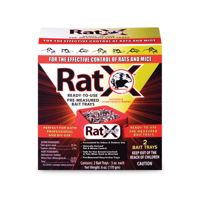 EcoClear Products RatX Ready-To-Use Bait Trays