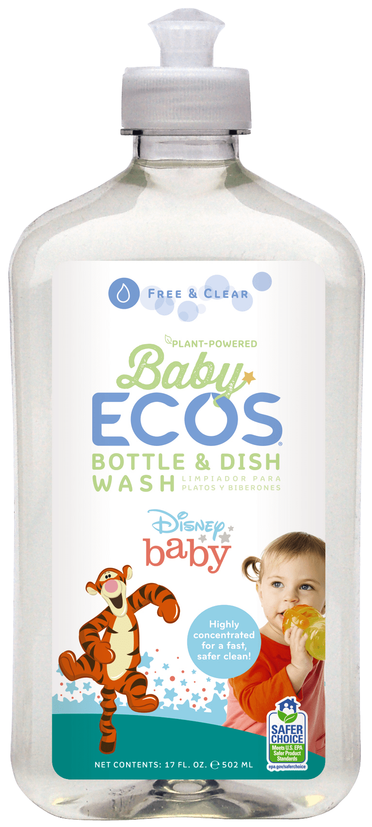 Ecos Disney Baby Bottle & Dish Wash