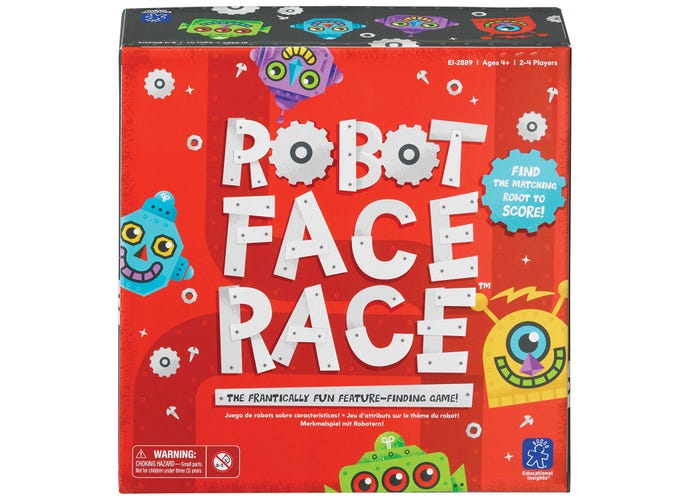 Educational Insights Robot Face Race
