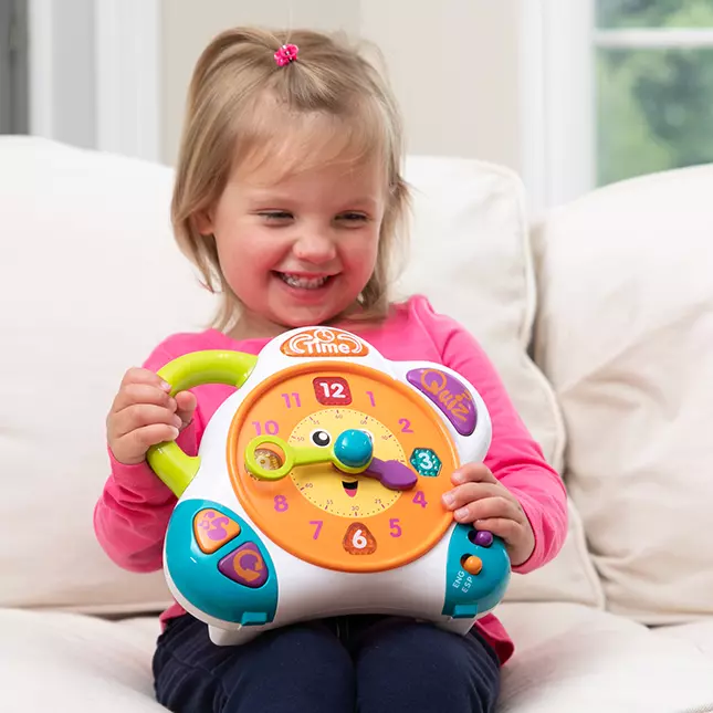 Fat Brain Toys Bilingual Learning Clock