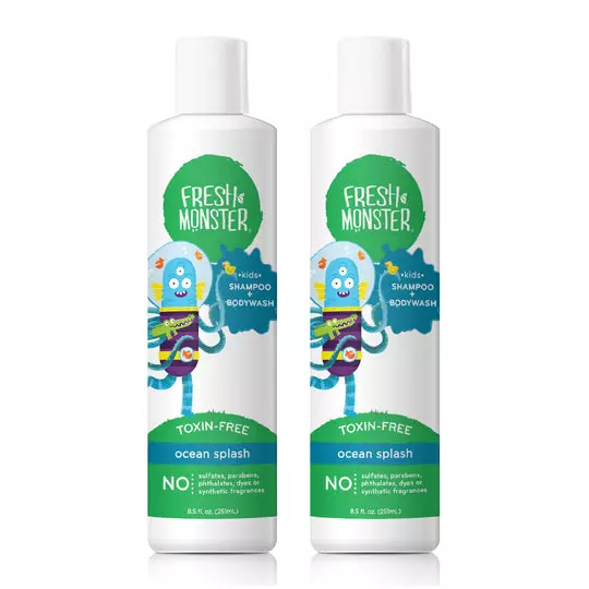 Fresh Monster kids shampoo and body wash