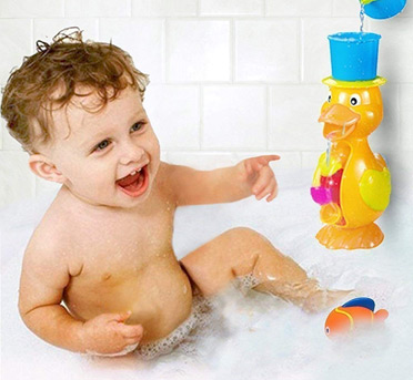 Funerica Interactive Large Yellow Duck Bath Toy