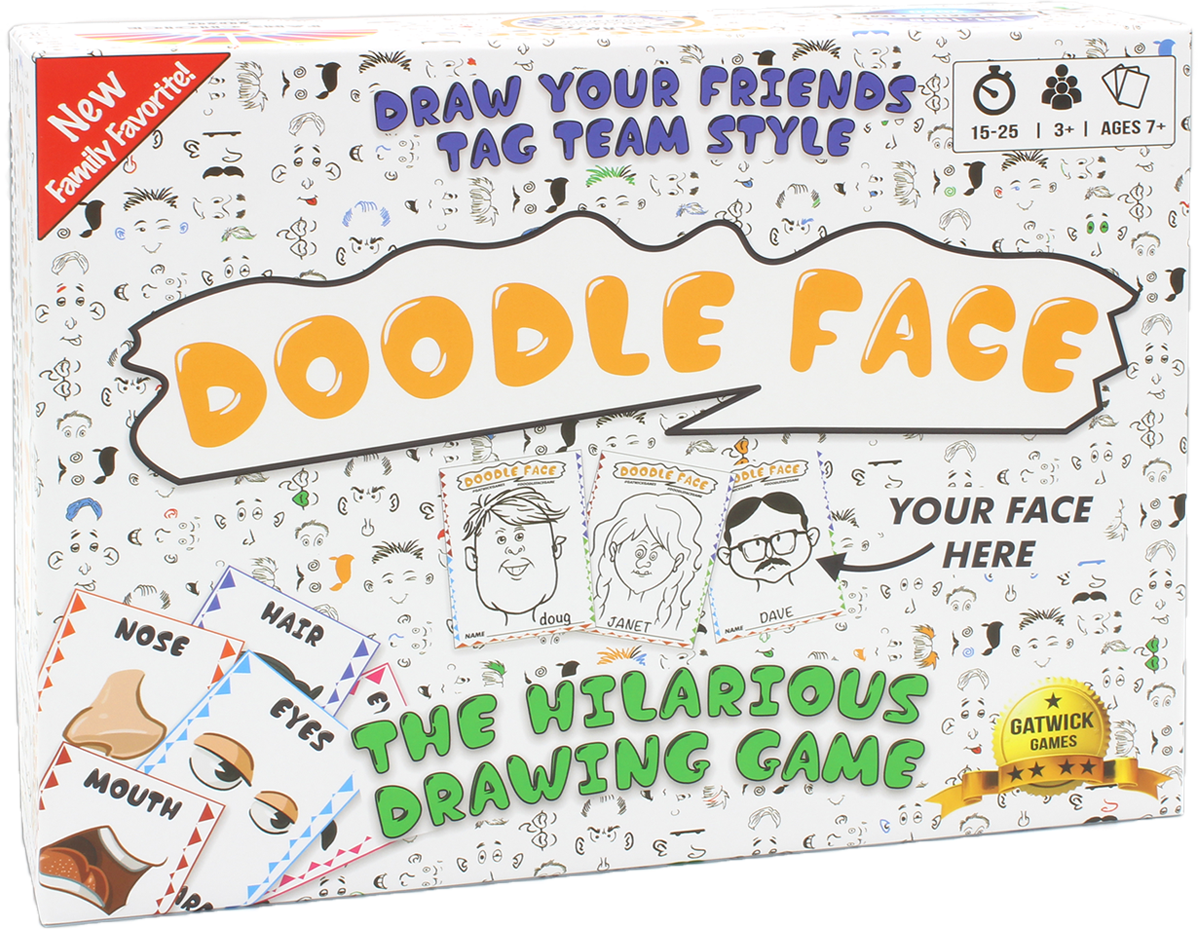 Gatwick Games Doodle Face Game