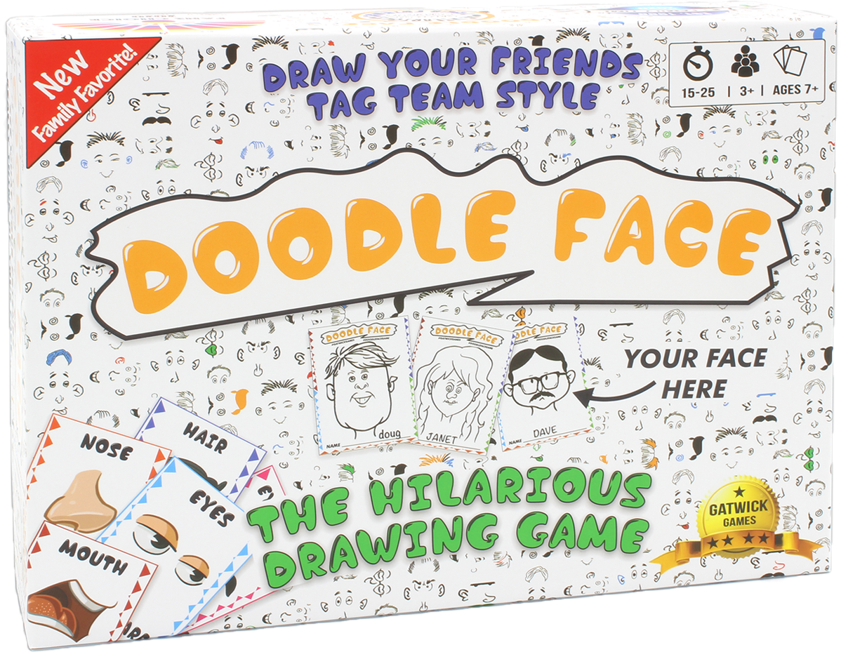 Gatwick Games Doodle Face Game