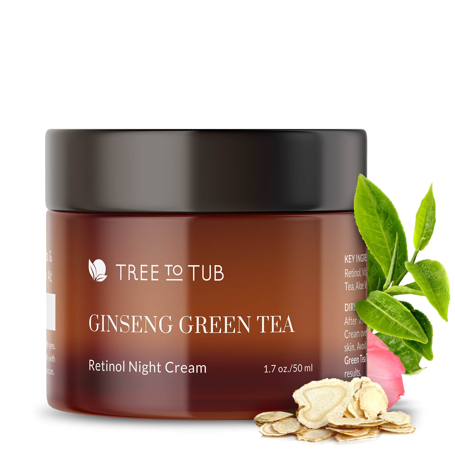 Ginseng Green Tea Retinol Sensitive Skin Night Cream