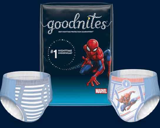 Goodnites Nighttime Bedwetting Underwear