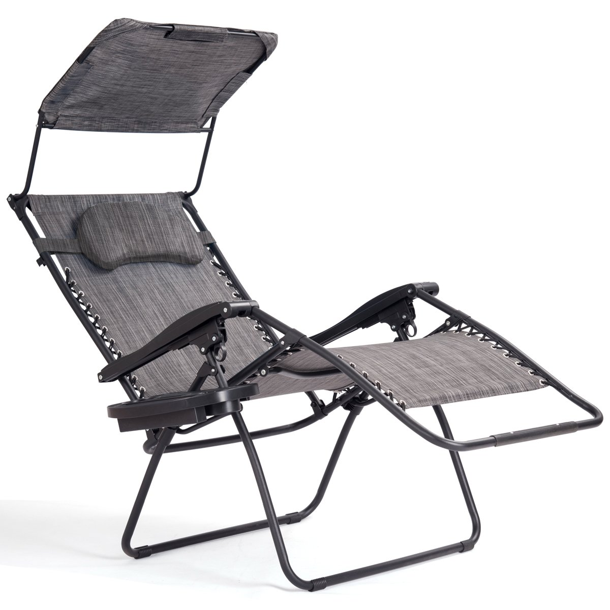 Goplus Folding Zero Gravity Lounge Chair