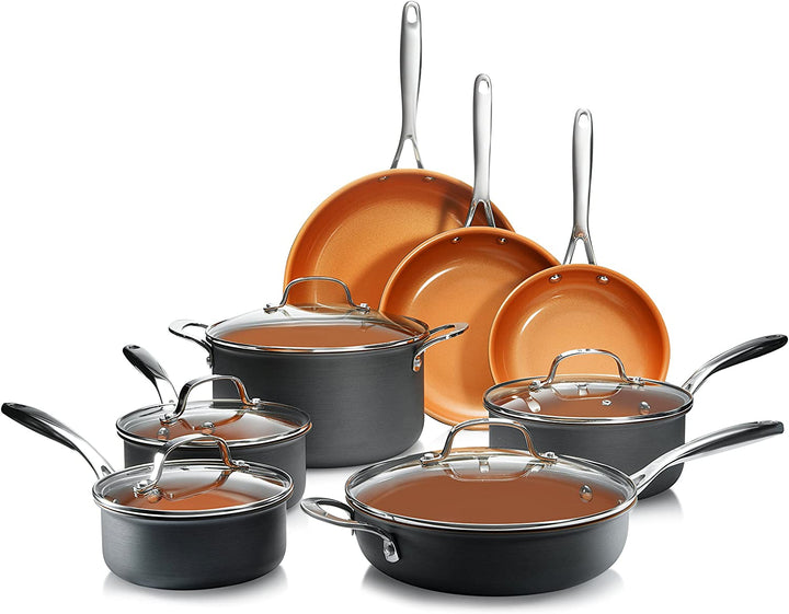 Gotham Steel Pro Hard Anodized Pots And Pans