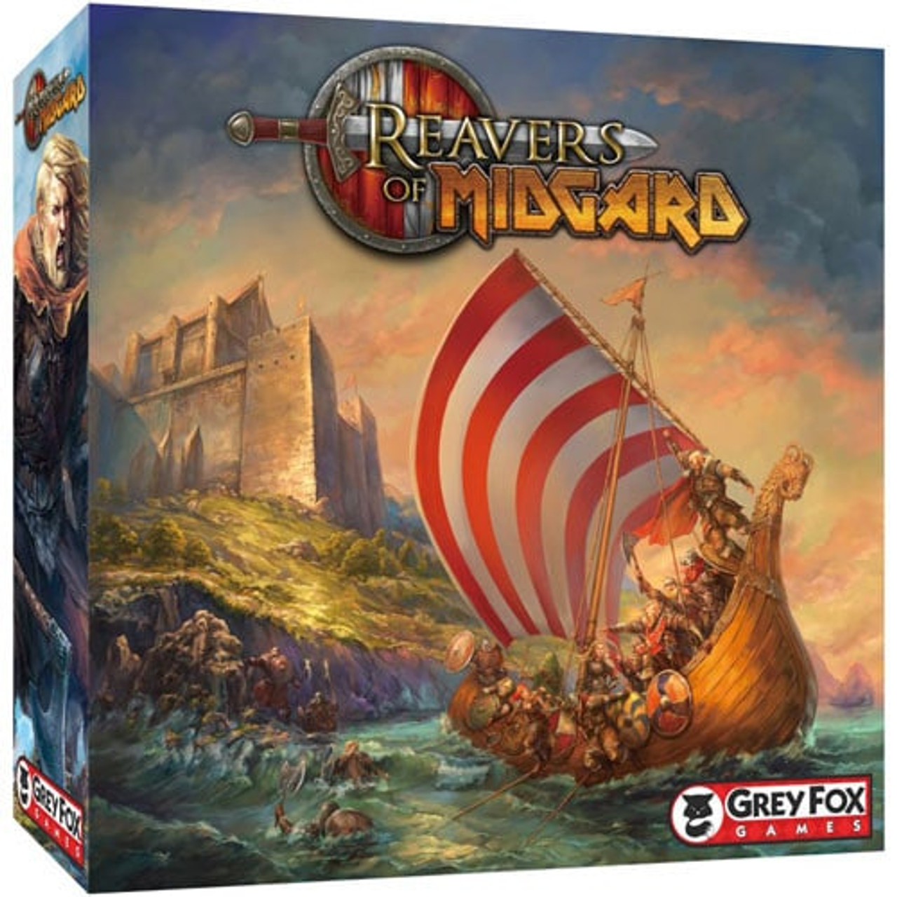 Grey Fox Games Champions Of Midgard Strategy Board Game
