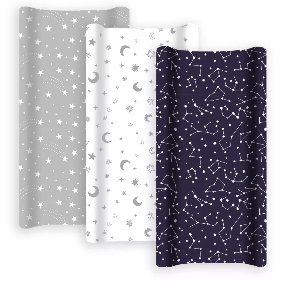 Grow Wild Jersey Cotton Changing Pad Covers