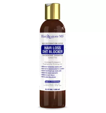HairRestore MD Hair Loss DHT Blocker Thickening Shampoo