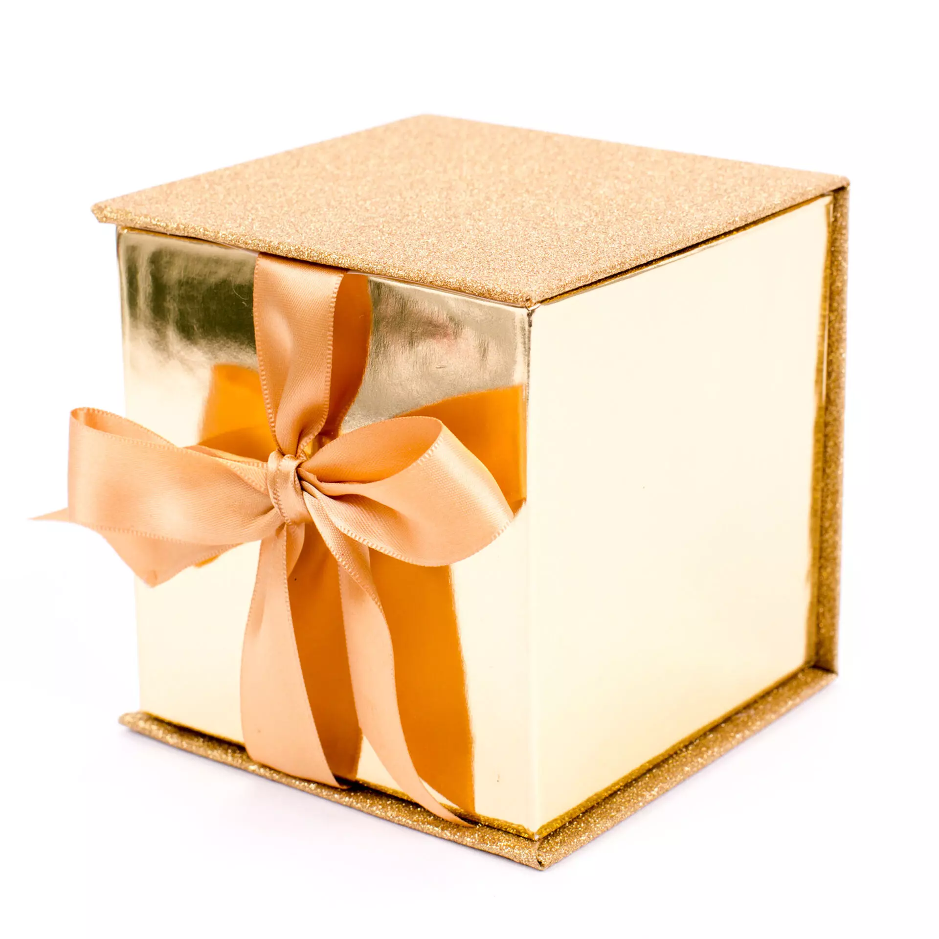 Hallmark Signature Small Gift Box – Gold Glitter