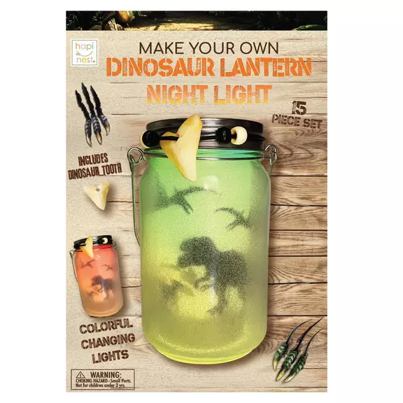 Hapinest Make Your Own Dinosaur Lantern Night Light Kit