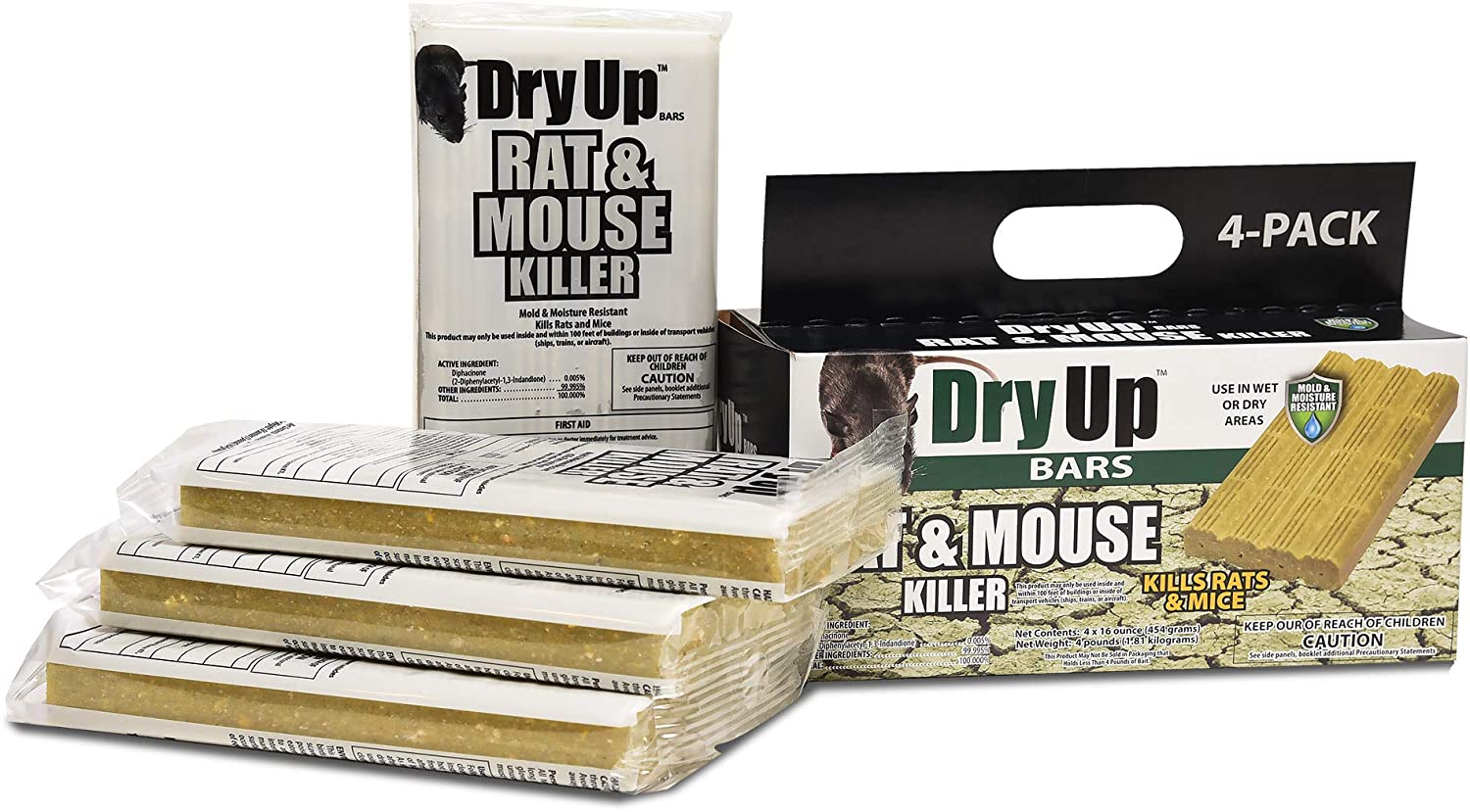 Harris Dry-Up Mouse and Rat Killer Bait Bars