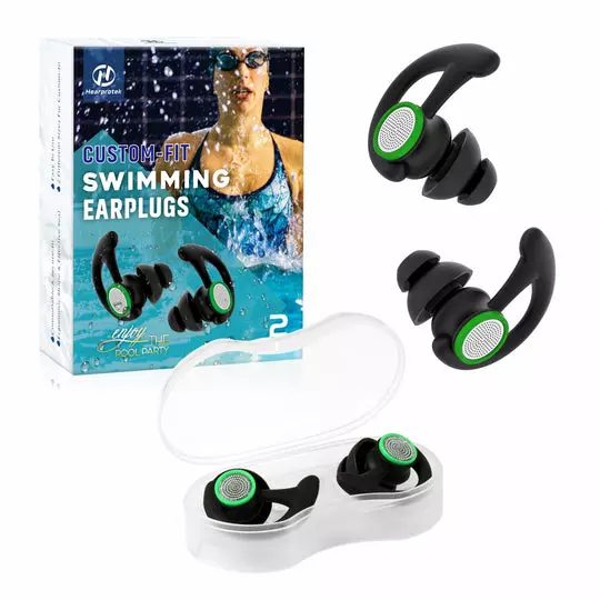 Hearprotek Custom-Fit Swimming Earplugs