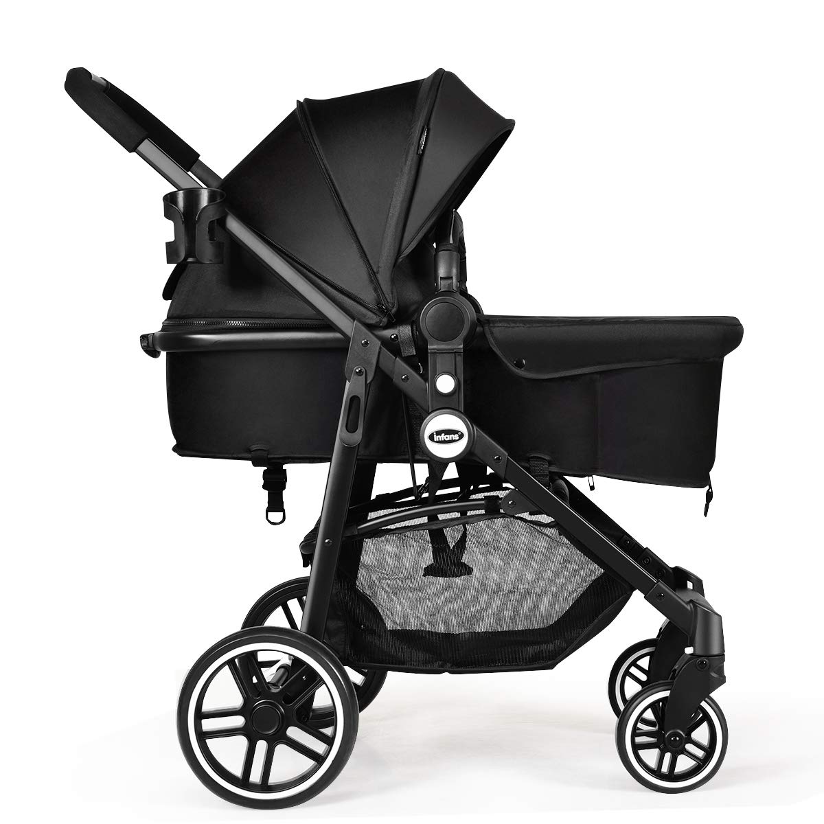 INBABY Double Stroller Lux Sit and Stand Baby Stroller 