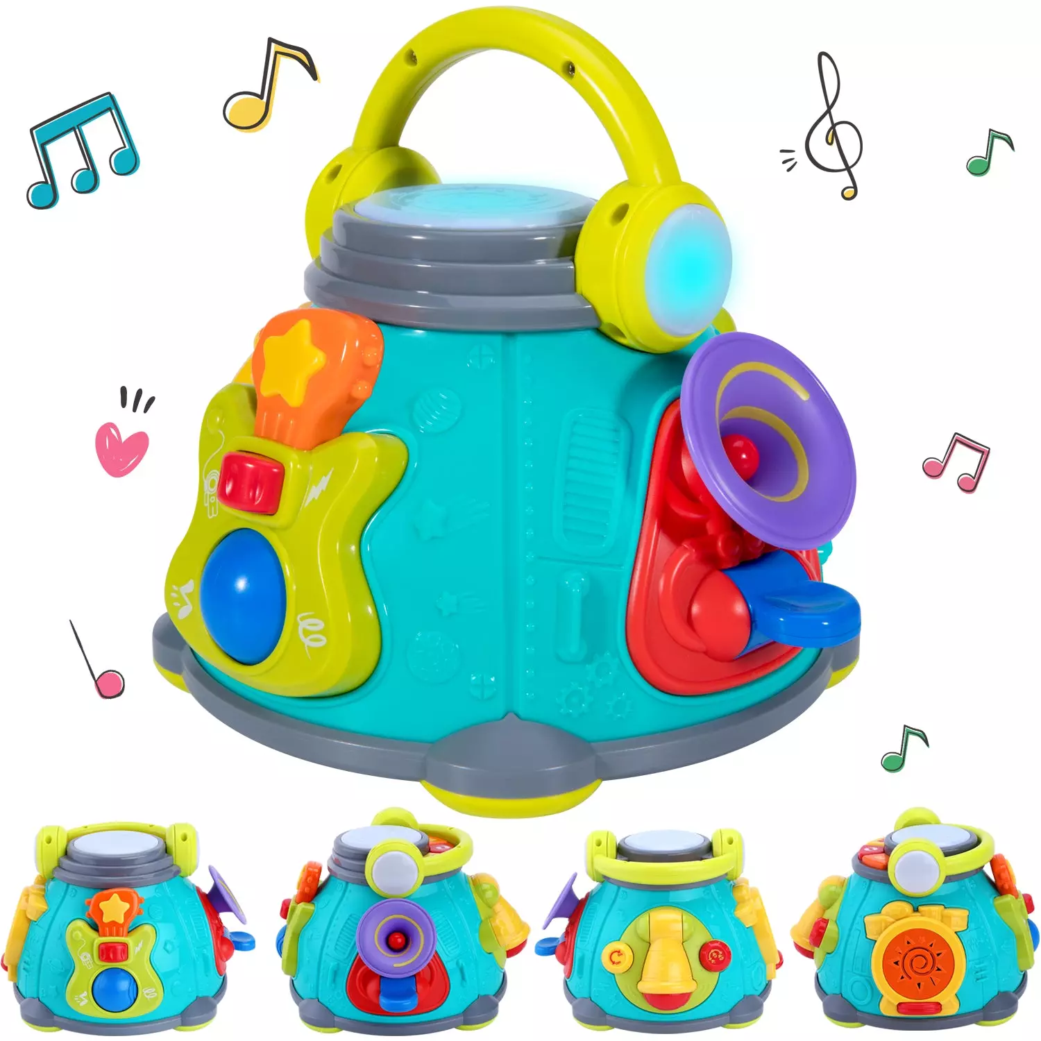 iPlay iLearn Baby Music Activity Cube Center