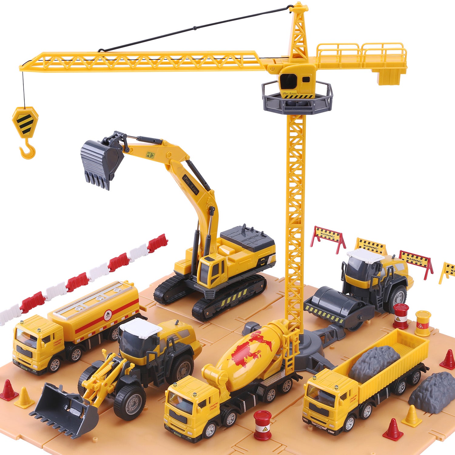 iPlay, iLearn Kids Construction Toys Truck Set