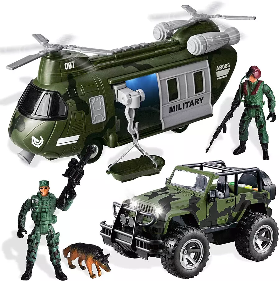 Joyin Military Vehicle Toy Set