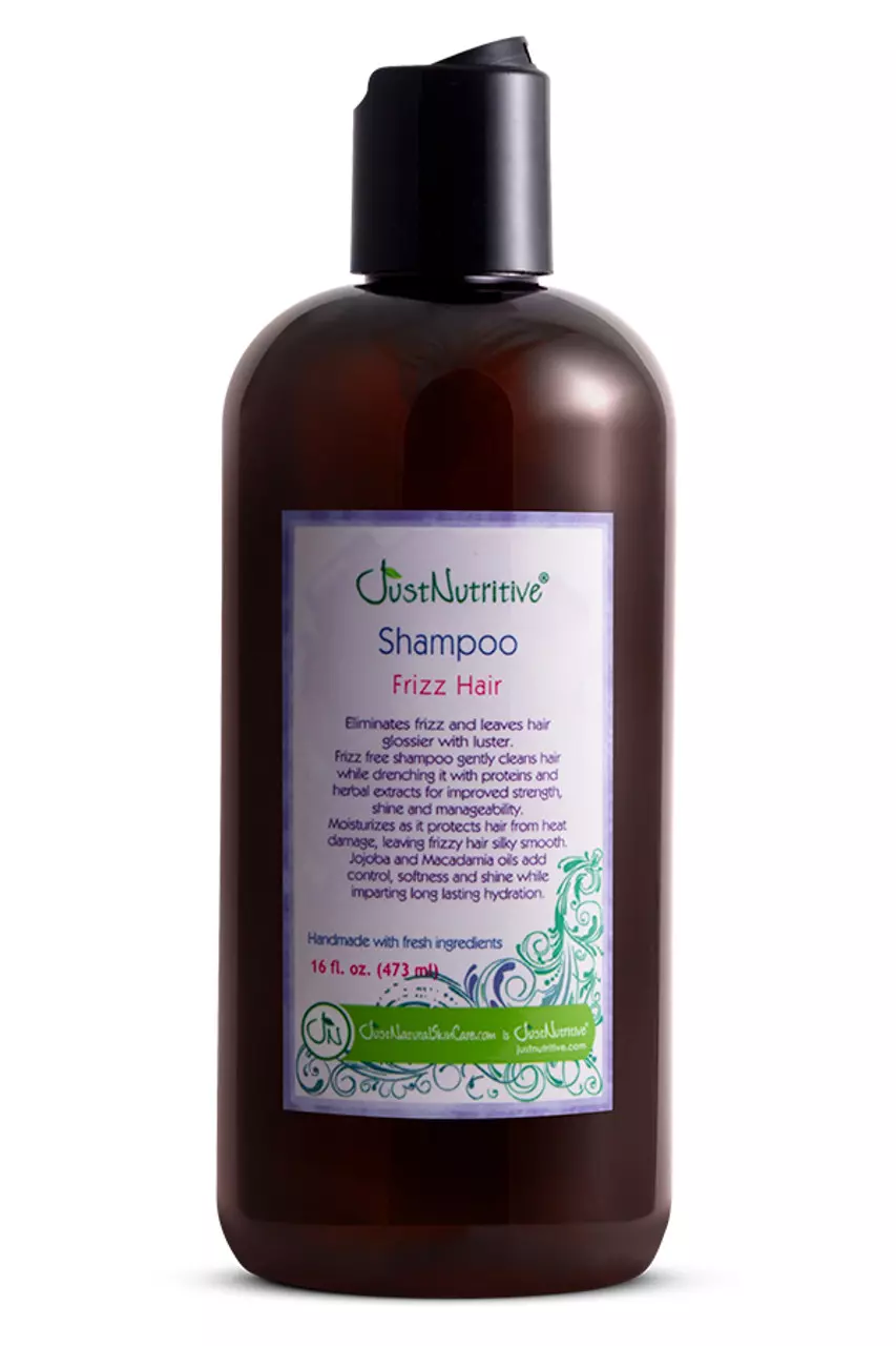 JustNaturalSkinCare Frizz Hair Shampoo