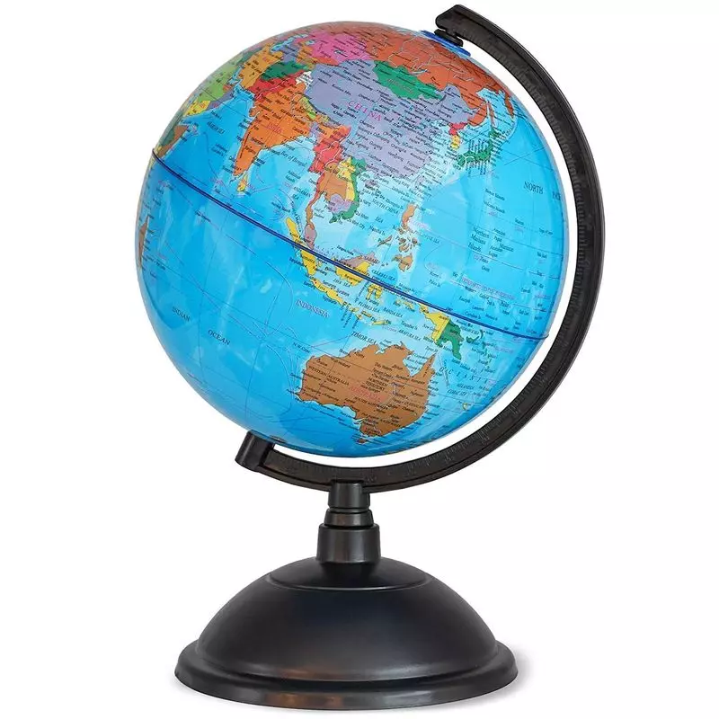 Juvale Spinning World Globe 