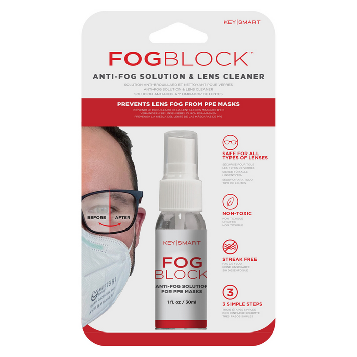 Key Smart Fog Block Anti-Fog Spray For PPE Masks