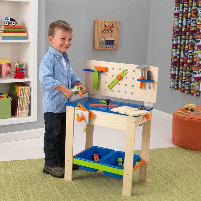 Kid Kraft Deluxe Workbench with Tools