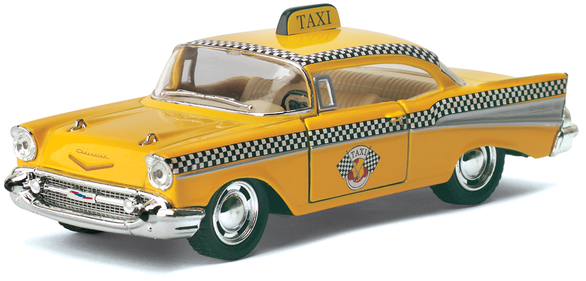 Kinsmart 1957 Chevrolet Bel Air Taxi Cab